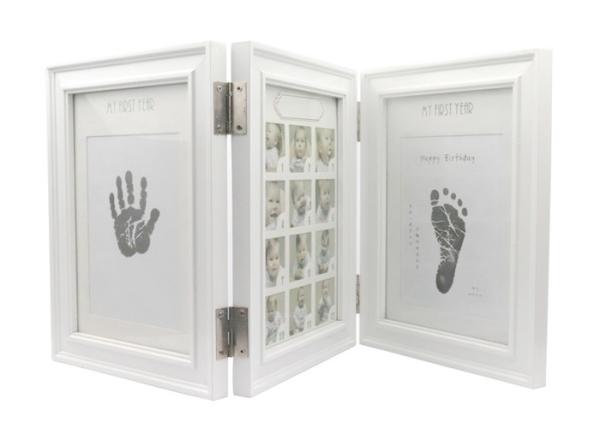 Non Toxic Baby Handprint Kit Newborn Baby Footprint Photo Frame For Home