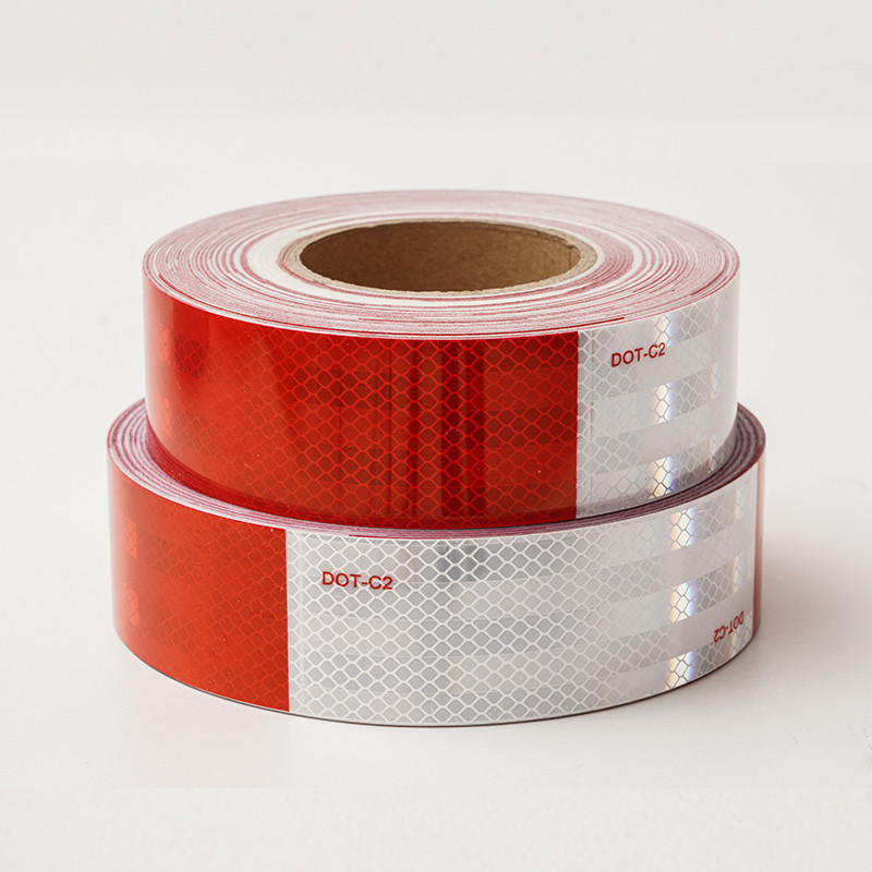 Prismatic Auto DOT C2 Approved Reflective Conspicuity Tape For Vehicle Self Adhesive