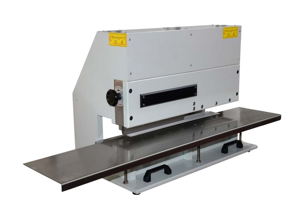  Pneumatic PCB Cutting Machine Easy Operation With 2 High Speed Steel Blades Manufactures
