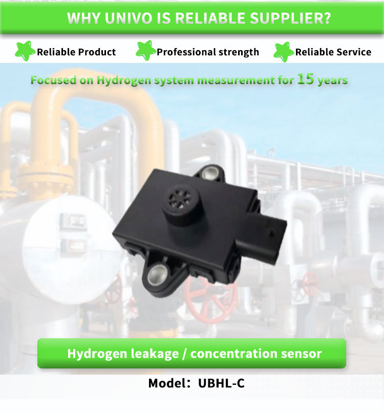 UNIVO UBHL-CY Fuel Vehicle Cylinder Refueling Station Accurate Hydrogen Leakage Sensor