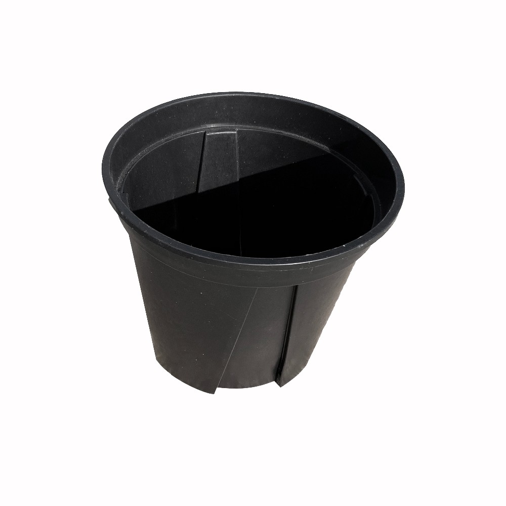 Wholesale 2.5L Black Garden Plastic Nursery Gallon Pot Thick Gallon Bonsai Pruning Made Of PP / HDPE