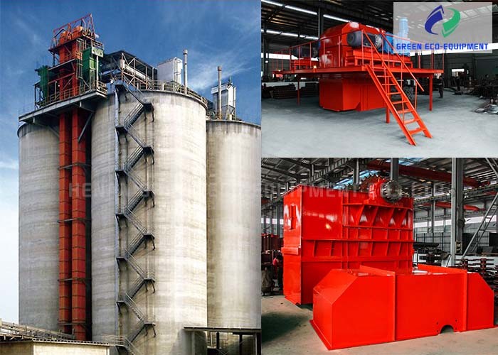 Steel Wire Rope 167t/H Belt Bucket Elevator For Raw Cement