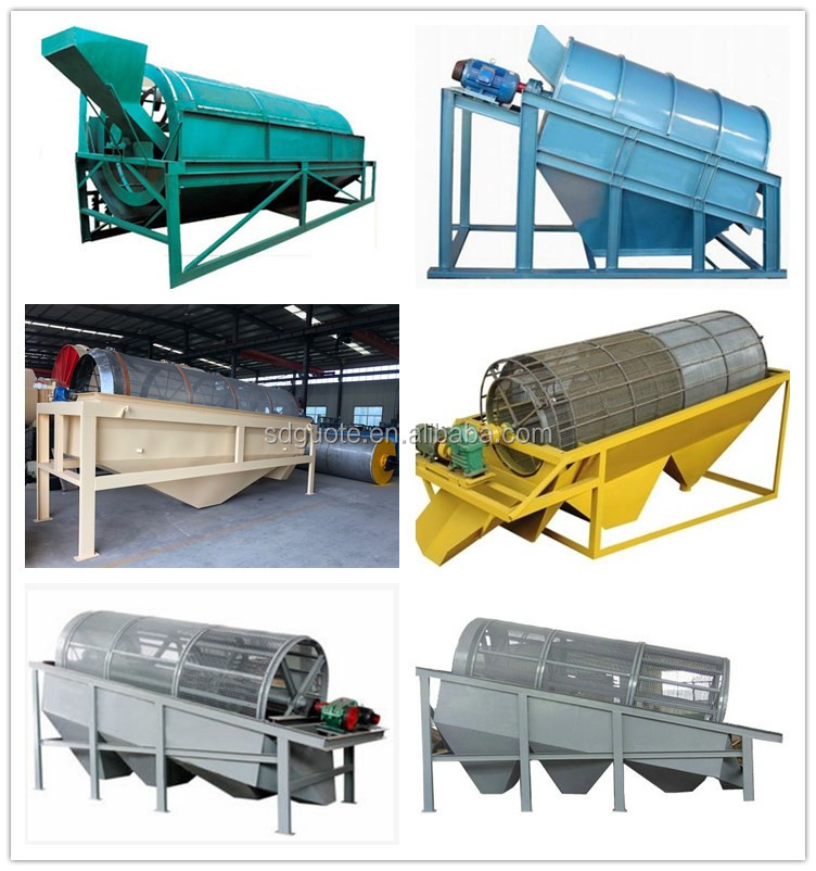 Energy Mining Stainless Steel Trommel Revolving Screen for Accurate Ore Classification