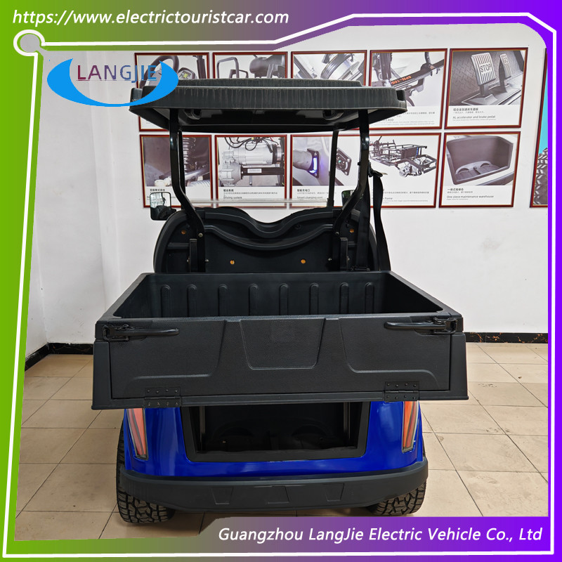 2 Seaters Electric Security Patrol Vehicles With 2pcs Rear View Mirror Club Car Golf Buggy