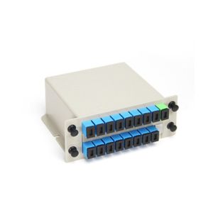 Inserting Type Plug In Plc Optical Splitter , 1x16 Plc Splitter With SC/UPC