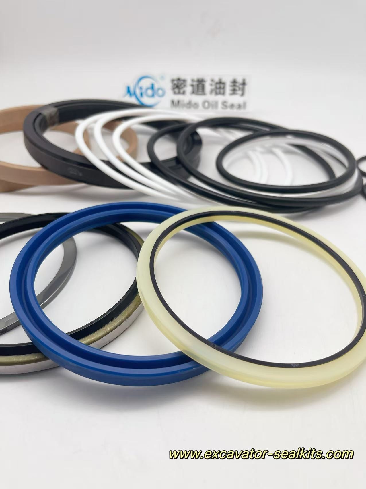 707-99-58090 Hydraulic Oil Seal Kit For Komatsu PC300-7 350LC-7 Bucket For 3.2M 4.0M Hydraulic Cylinder Seal Kit Excavator Models