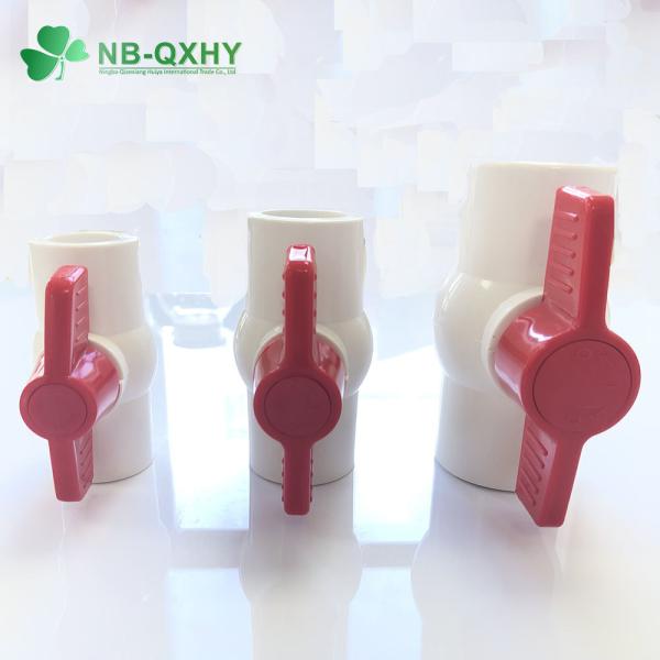 Water Supply High Thickness PVC Ball Valve Offering a Variety of Handle