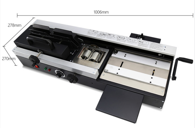 Desktop A4 Book Binding Machine Hot Melt Glue For Professional Results