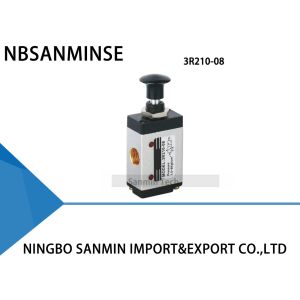 3R / 4R Hand Draw Valve Manual Solenoid Valve G 1/8" , 1/4" , 3/8" , 1/2"