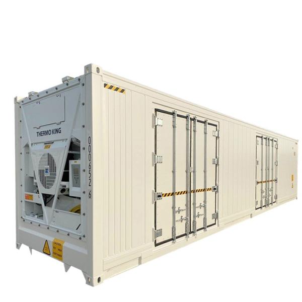 12192 x 2438 x 2896 mm 2-Door Open Side Refrigerator 40 Feet Length Reefer