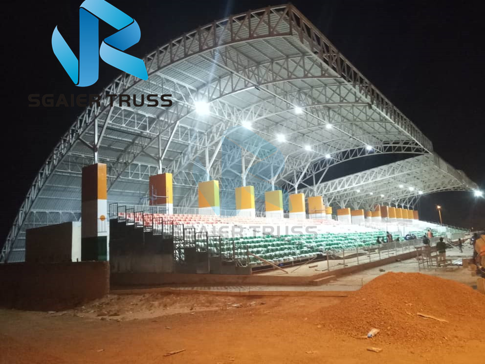 Hot Dip Galvanizing Q235B Bleacher Chairs , Outdoor Target Field Seating