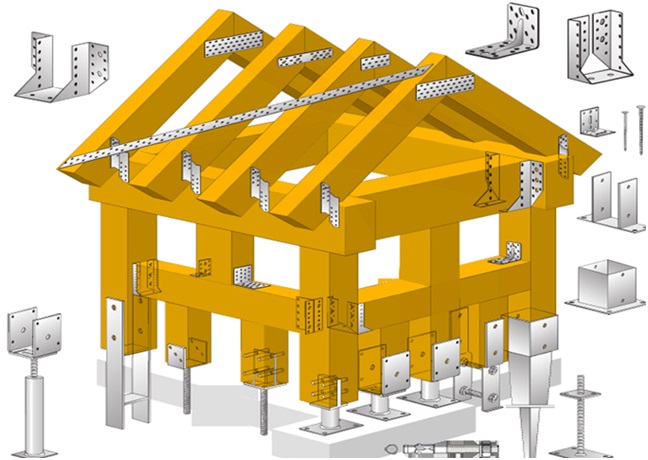 Powder Coated Galvanized Steel Web System Joist Hangers for Long-Lasting Performance