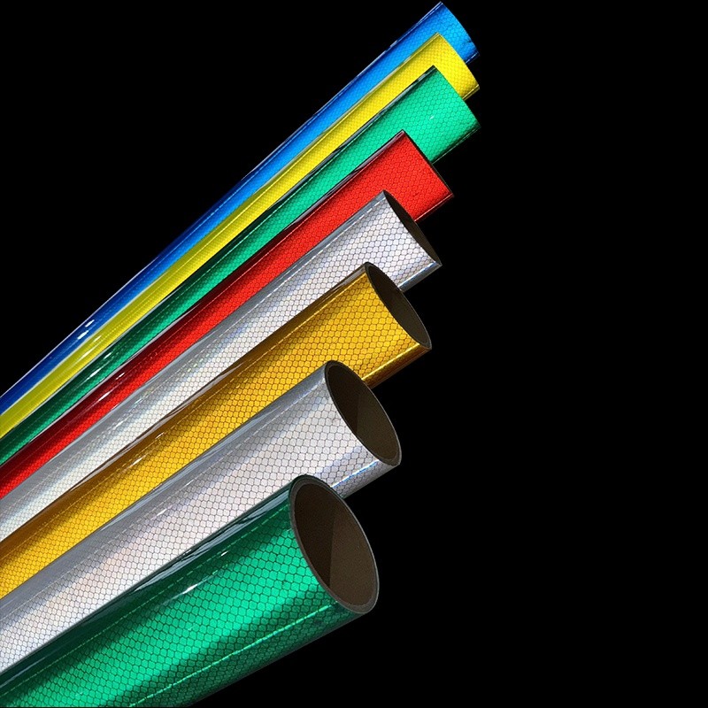 High Intensity Prismatic Diamond Reflective Sheeting For Permanent Traffic Signs