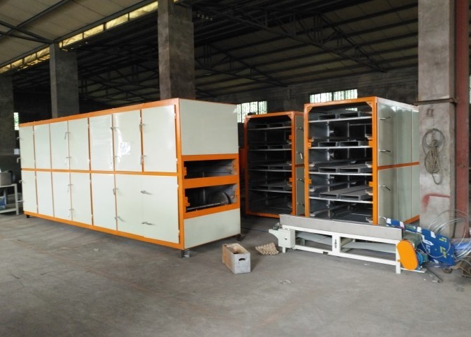 Waste Pulp Egg Tray carton Making Machine For Egg Packaging 350pcs/h-2500pcs/h