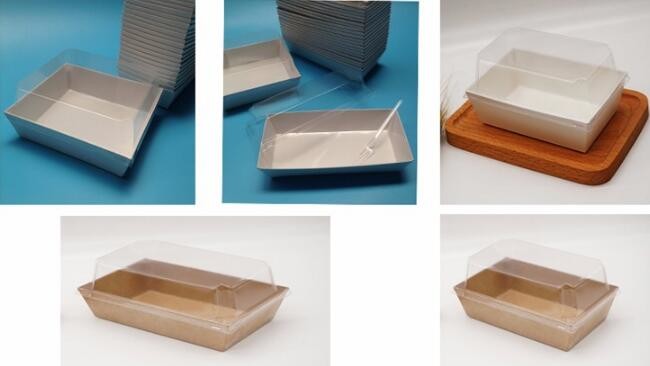 Wholesale custom Paper Cookies packing Cake Box with PVC window,Wholesale Plastic Square Birthday Wedding Packaging Clea