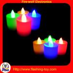 flashing candle