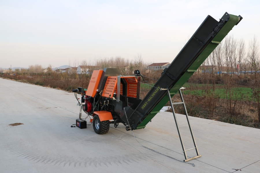Firewood Processing Made Easy with this Gasoline Firewood Splitter