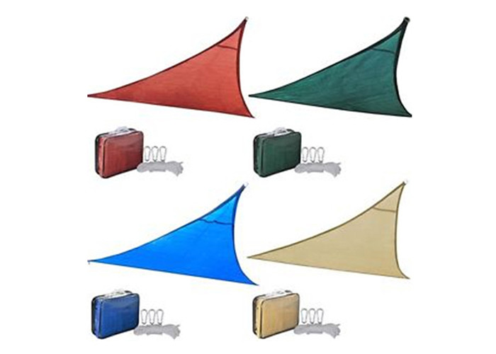 Moisture Resistant Garden Wind Screen Triangular Sun Shade Canopy