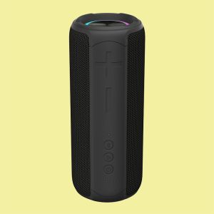 Portable LED Light Bluetooth Speaker With TPU ABS Textile 10W*2 Output For TWS Pairing And Hands Free Calling Manufactures