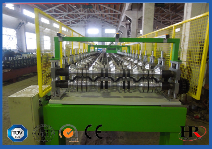 0.7 Mpa Air Pressure EPS Sandwich Wall Panel Roll Forming Machine With Mitsubishi PLC & Converter