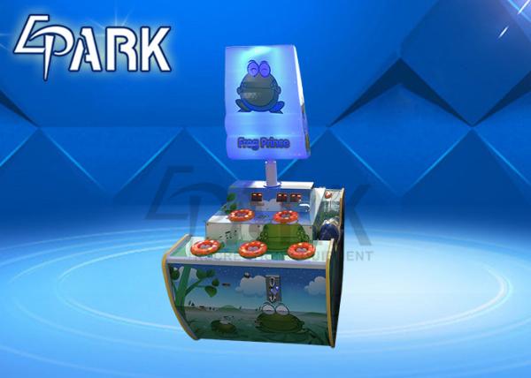 Coin Operated Hitting Frog Cabinet Machine , Double Play Hamster Ticket