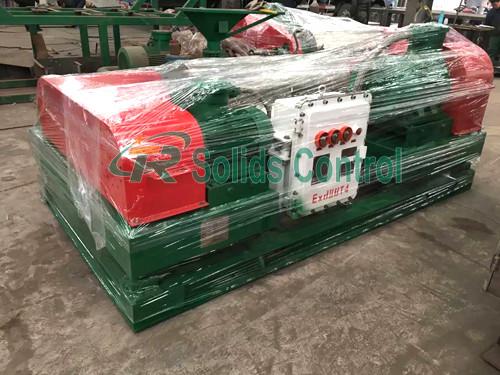 90m3/H Solid Liquid Drilling Decanter Centrifuge SKF Bearings Main Drive Motor