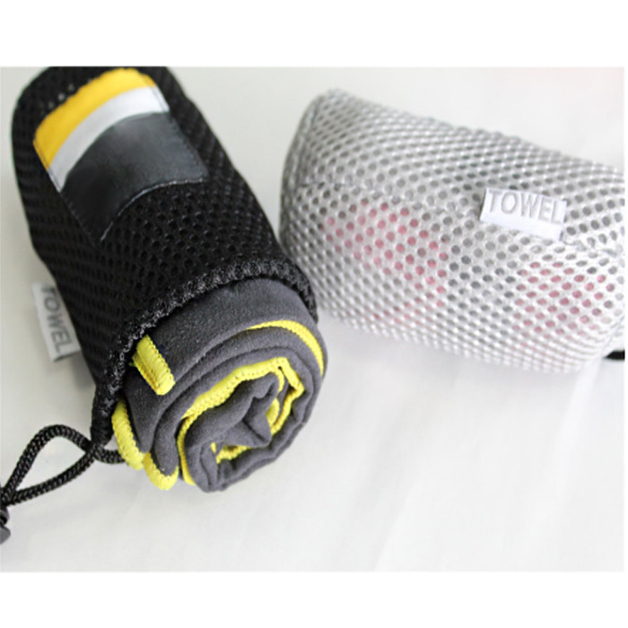 ODM Double Sided Embroidered Microfiber Gym Towel 40x80 Cm