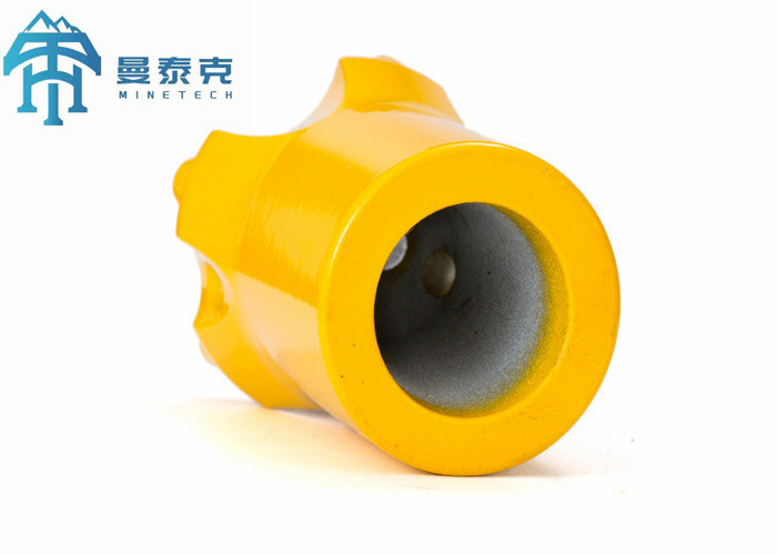 11 Degree 7 Buttons Carbide Steel Tapered Button Bit For Rock Drilling