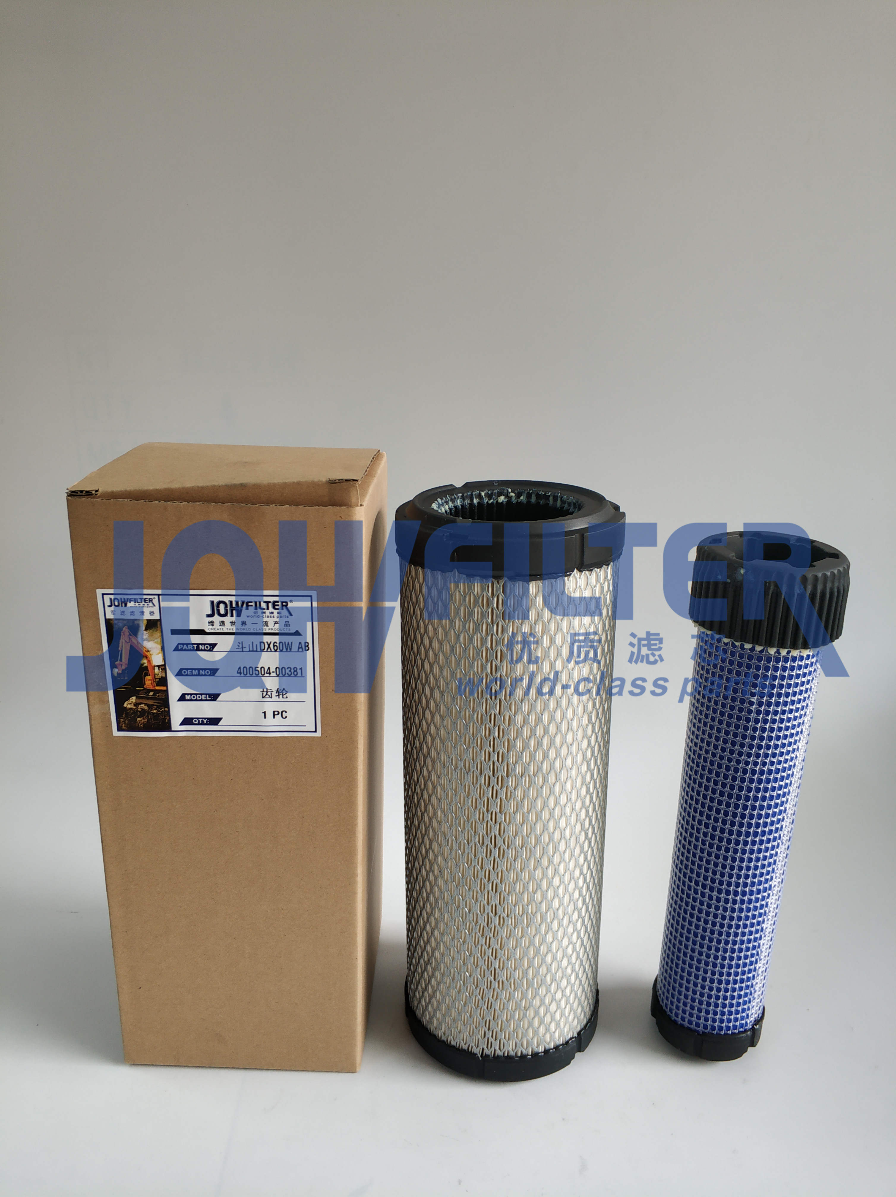 Air Filter 400504-00381 Excavator Air Filter For DX60WN