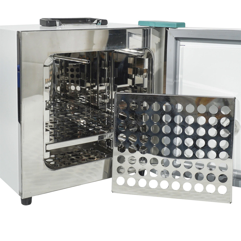 Portable Medical Incubator Stainless Steel Chamber Rt 5-70 9.2L/230x200x200mm 0-9999min
