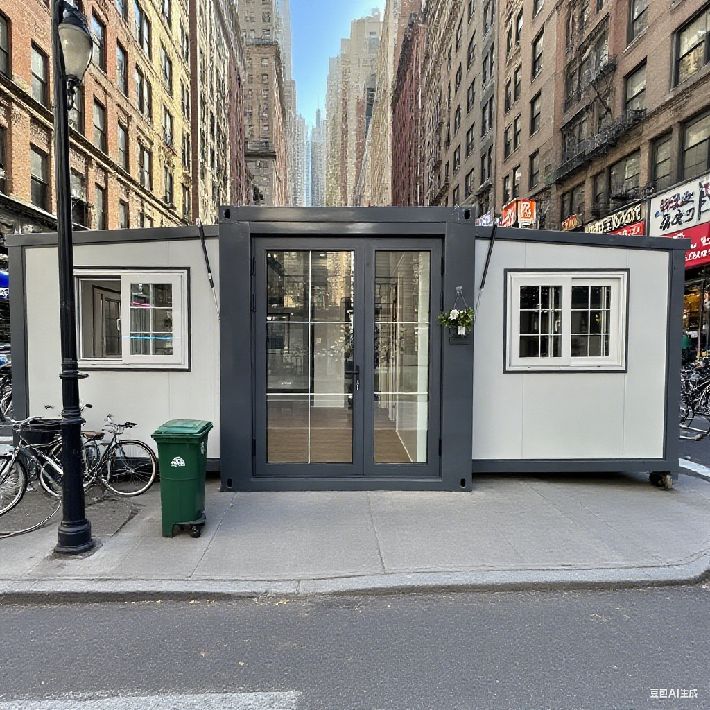  Spacious Foldable 20ft Container with 37 Square Meters Floor Area and 50-75 Mm EPS Sanwich Panel Manufactures