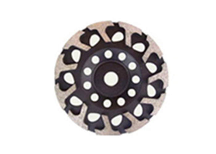 High Performance Diamond Cup Wheel Silver Brazed T Shape Grinding Wheel