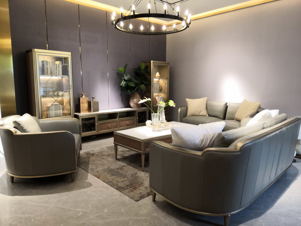 Custom made furniture factory who supply hotel furniture console table and coffee table for Lobby Leisure furniture