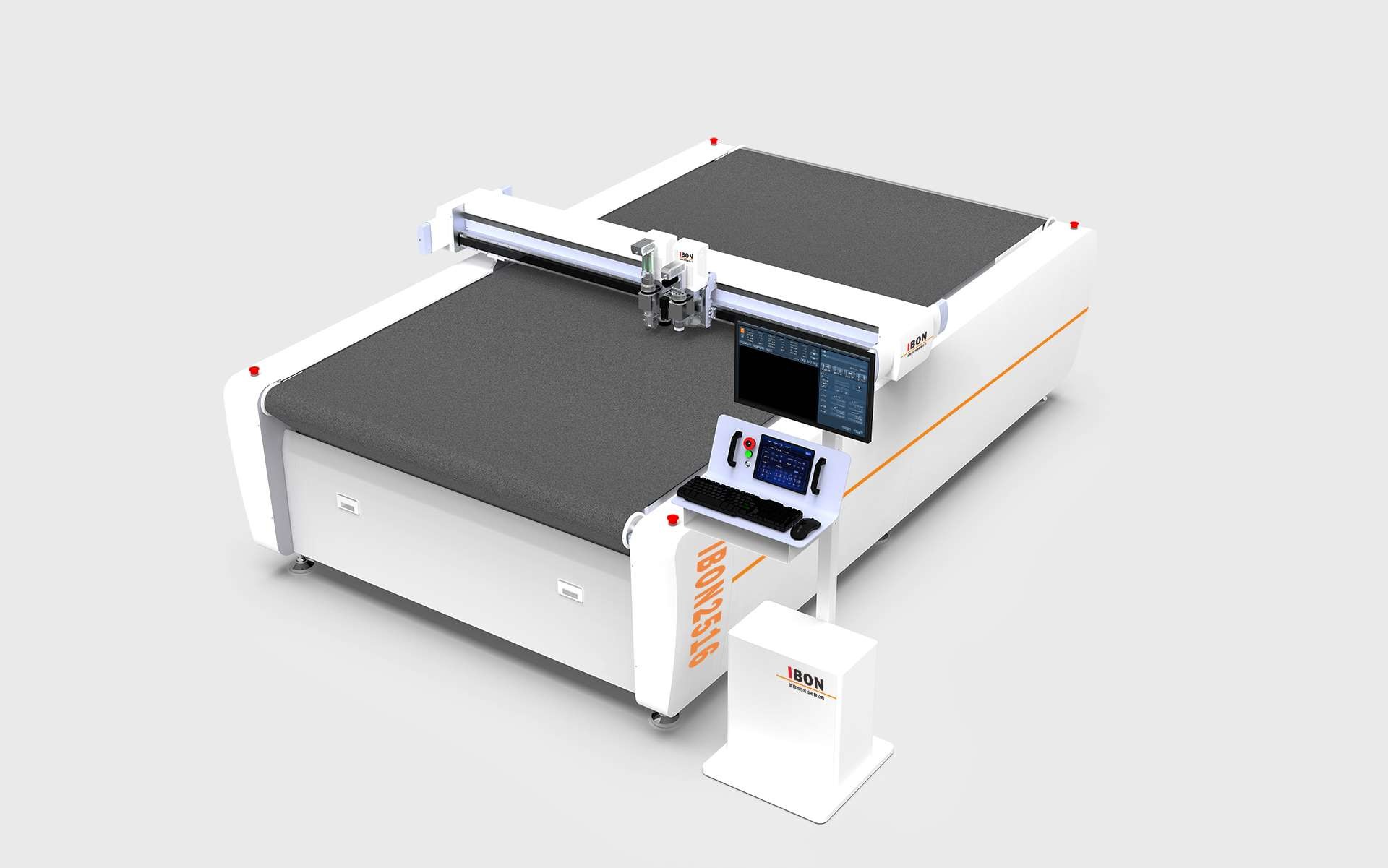 Die Less Car Cutting Machine 50Hz Computer Controlled Knife Cutting Machine