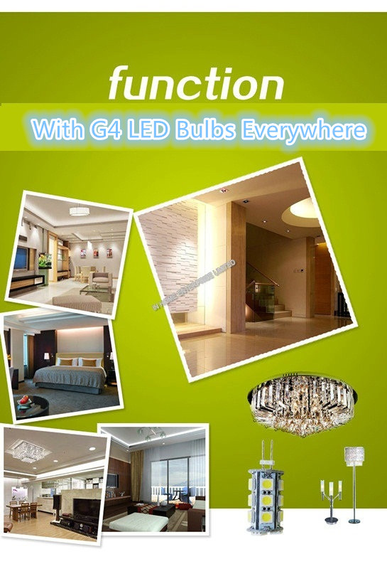 Ultra Thin SMD 3014 G4 Ceiling Lamp 2 Watt 160LM Long Life Span