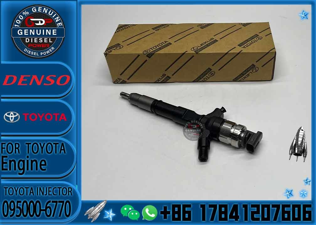Common Rail Fuel Injector 095000-7040 0950007040 095000-6770 23670-30150 23670-39145 on sale