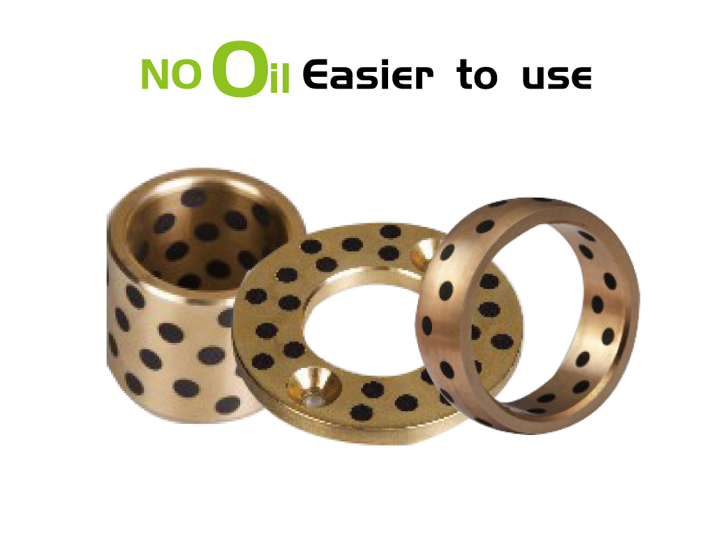 graphite plugged bronze bushings no oil
