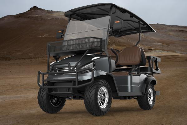 72V Lithium Battery Solar 6 Seaters Off Road Electric Street Legal Golf Cart