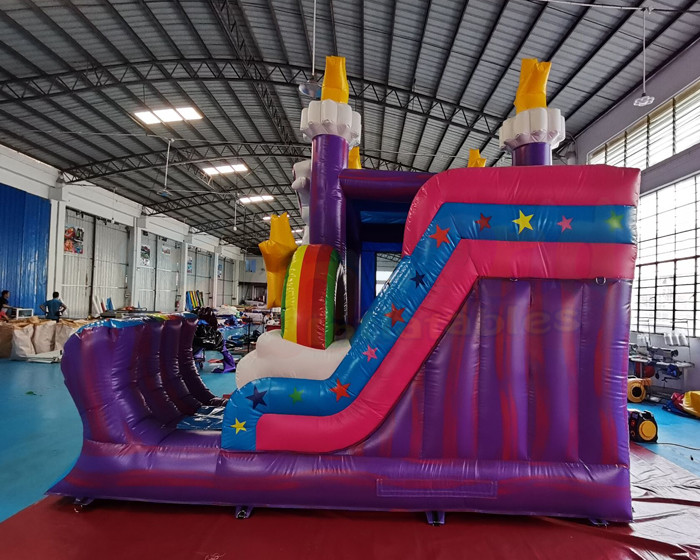 Children Unicorn Bouncy Castle Slide Inflatable Bounce House Combos