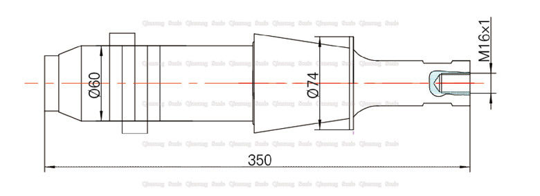 Four Piececs Ultrasonic Ceramic Transducer
