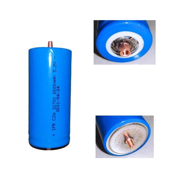 32700 LiFePO4 Battery Cells 3.2volt 6000mah Pole Post Rechargeable Lithium Ion