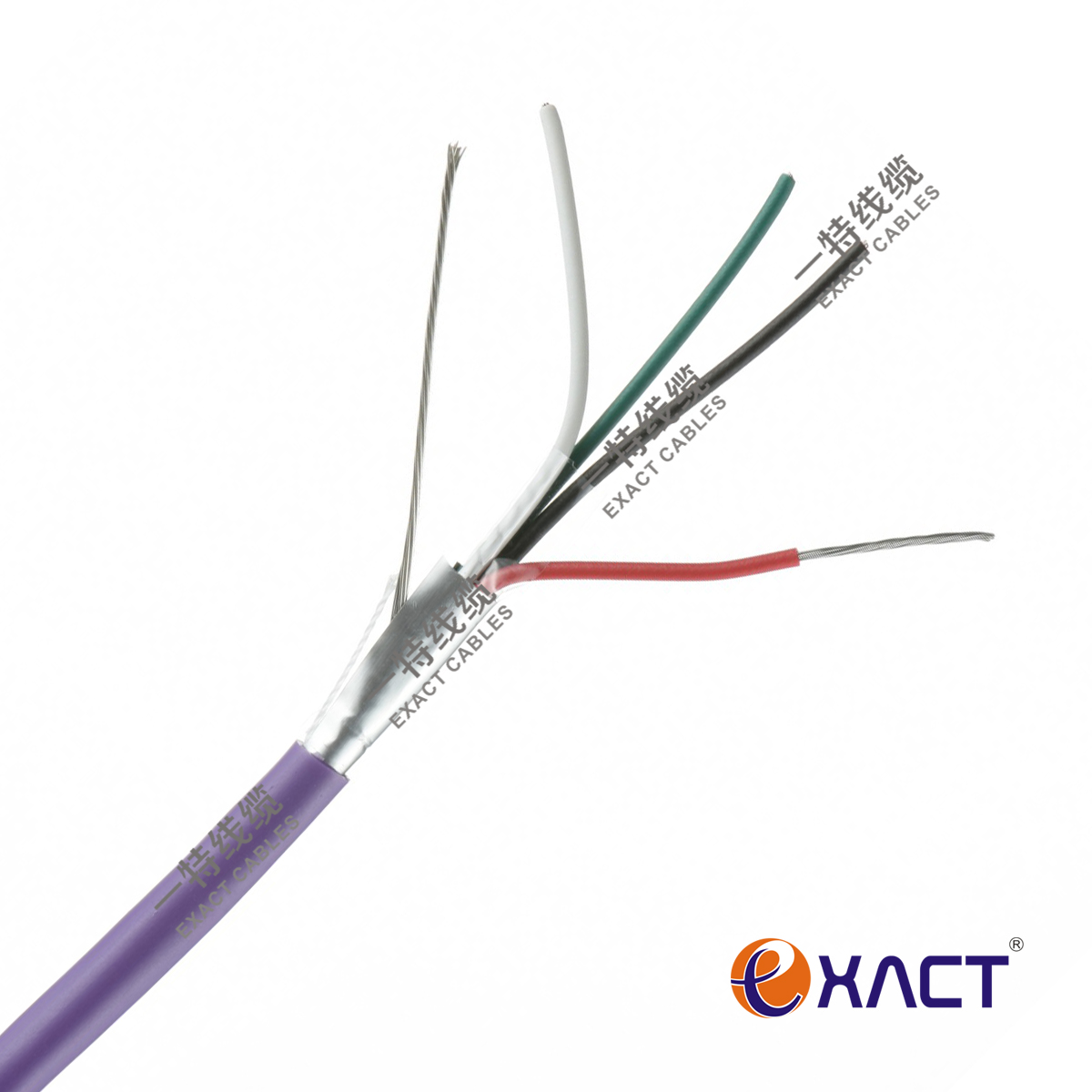 PVC Insulated 6 Cores X0.22mm2 Unshielded CPR Communication Cable for Alarm System