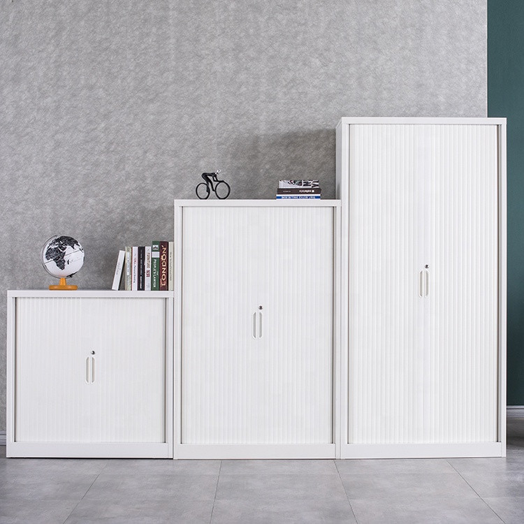 Mail Packing Tambour Door Cabinet Rolling Door Cupboard Steel File Cabinet