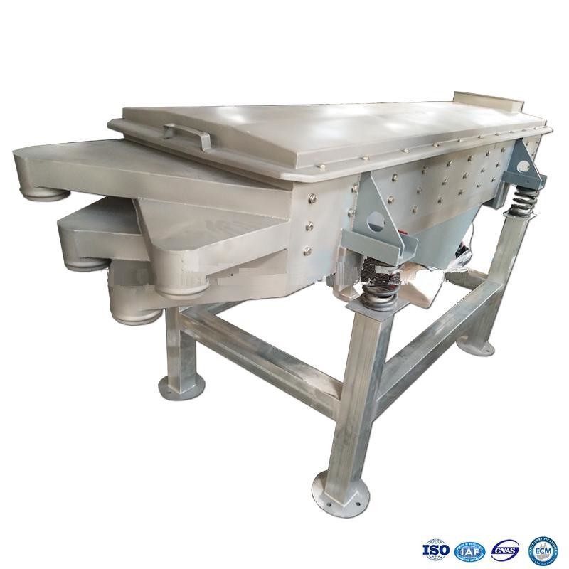 Good Quality single layer linear vibrating screen multi-layer grading machine
