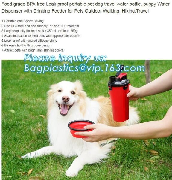 Low Price Guaranteed Quality Portable Feeding Dog Travel Water Bottle,Dog