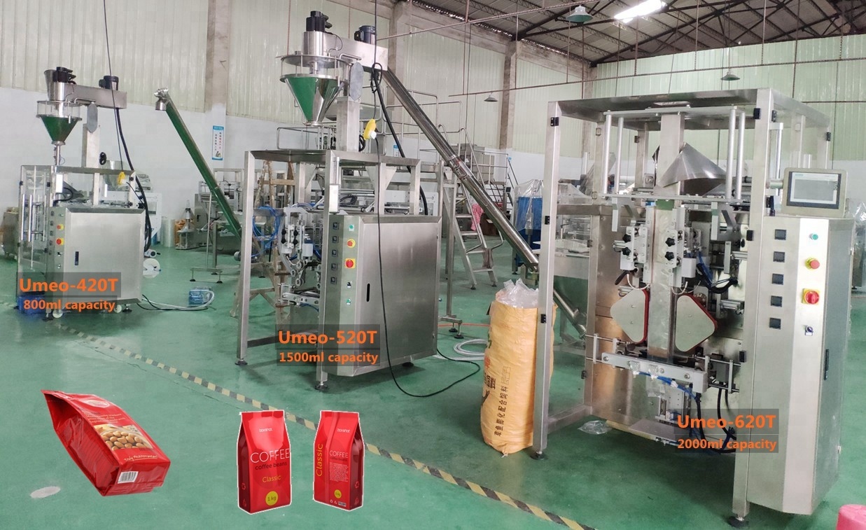 UMEOPACK 2 year warranty Automatic sunflower seeds sachet stand up pouch filling sealing weighing and packing machine