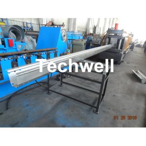 PLC Frequency Control Steel Hat Channel Cold Roll Forming Machine With 0-15m/min