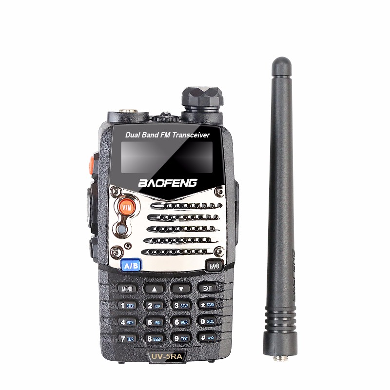 5 Watt Baofeng Walkie Talkie UV-5RA Ham Two Way Radio Full Duplex UHF VHF Dual Band