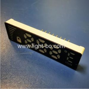 Ultra Thin Customized White Color 7 Segment LED Display Common Anode For