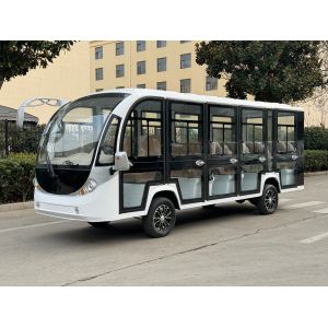 China HB GCC (14 seats) 7.5kw AC motor 14-seater sightseeing car on sale